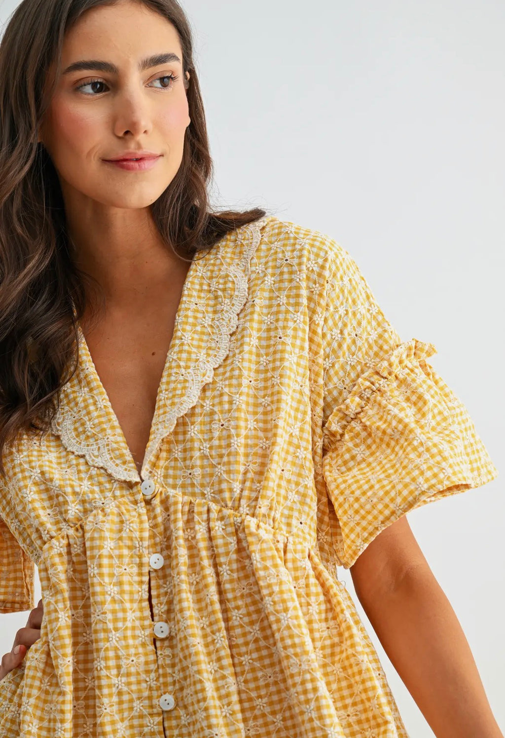 Sunny days gingham dress