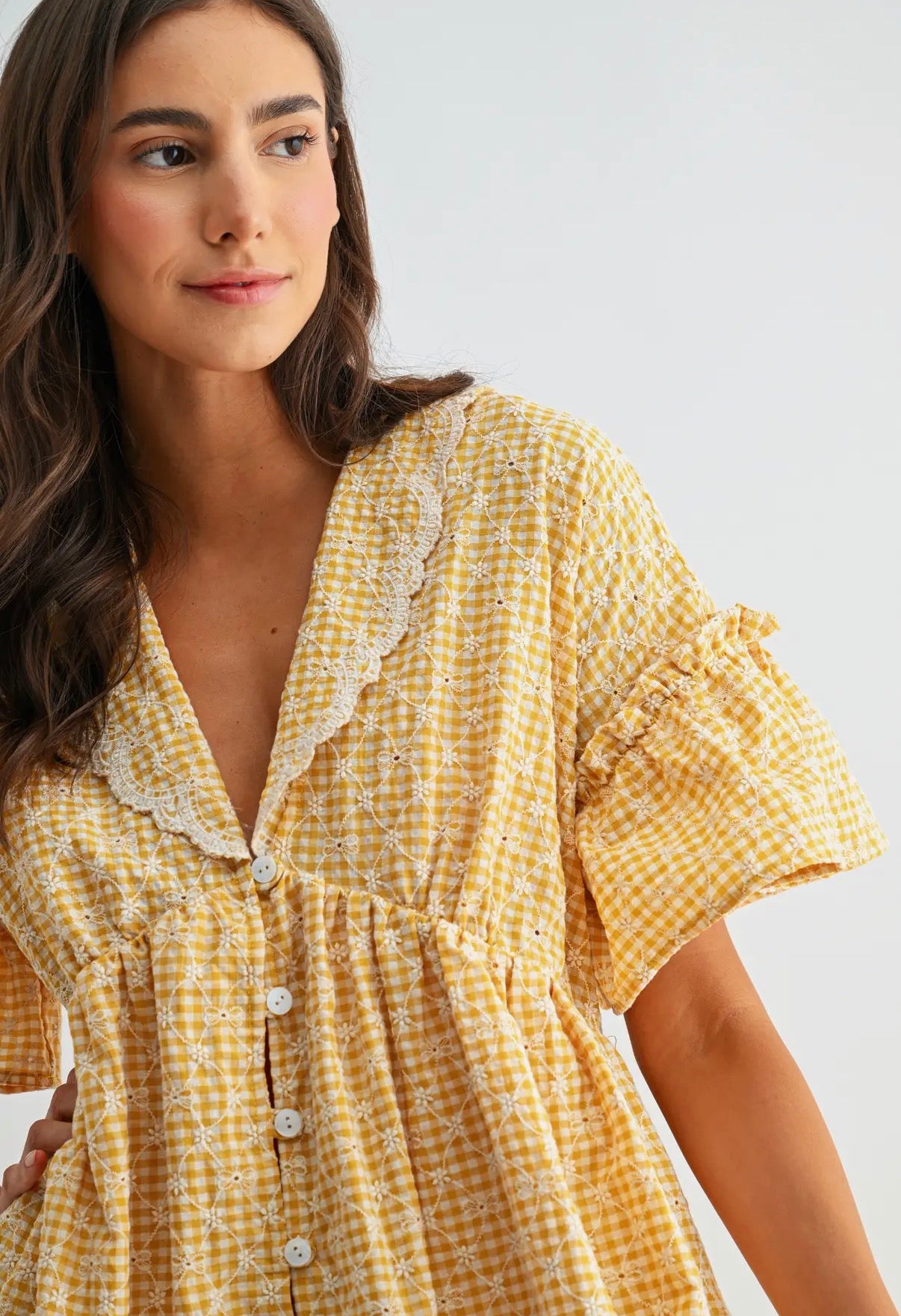 Sunny days gingham dress