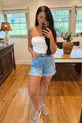 White tube top