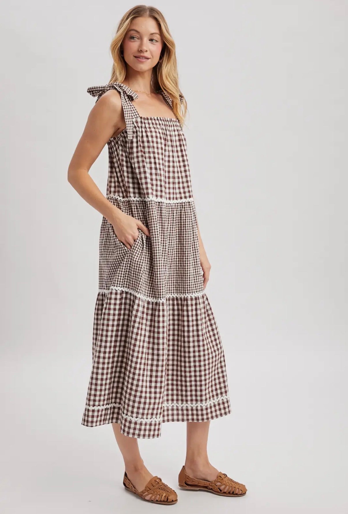 gingham dress