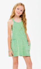 Green Mineral Romper Dress