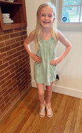 Green Mineral Romper Dress