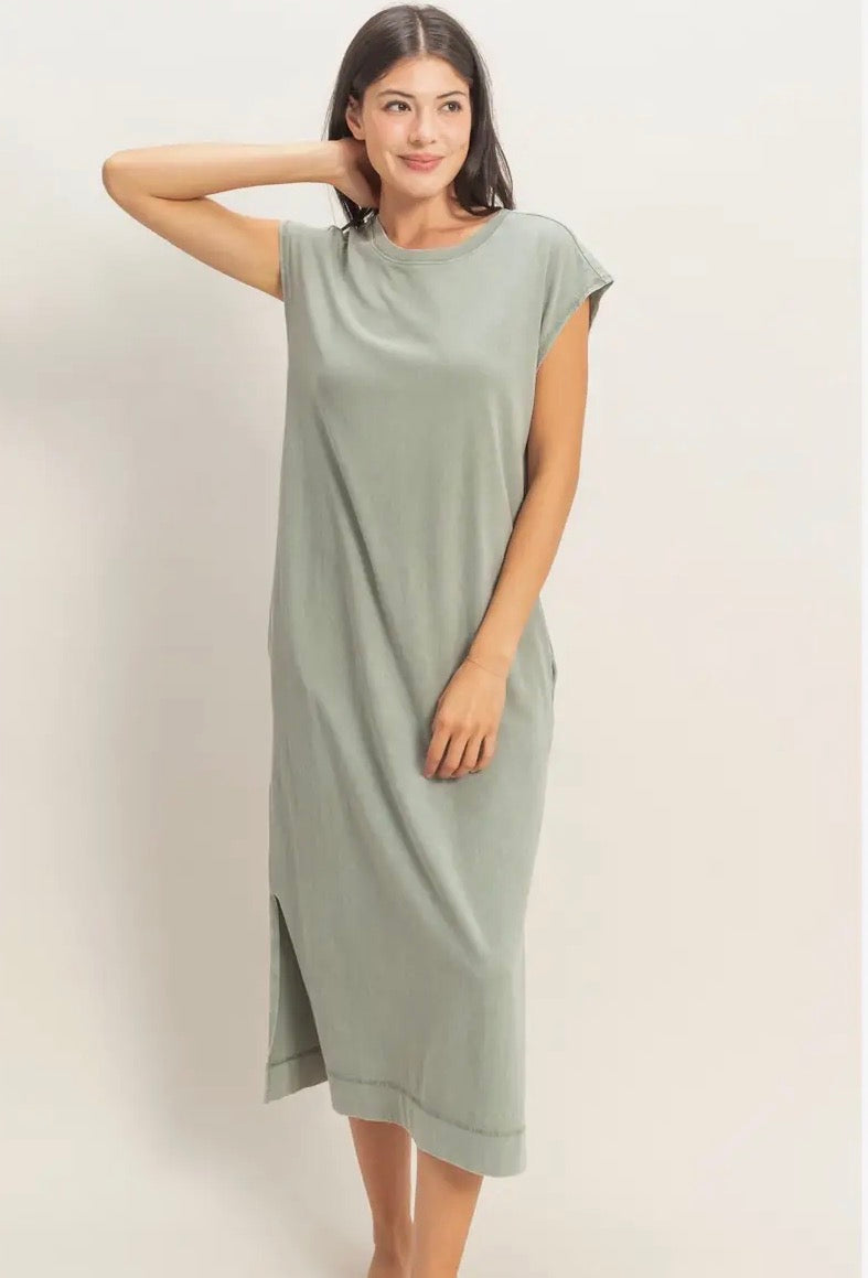 Sage Mini Dress