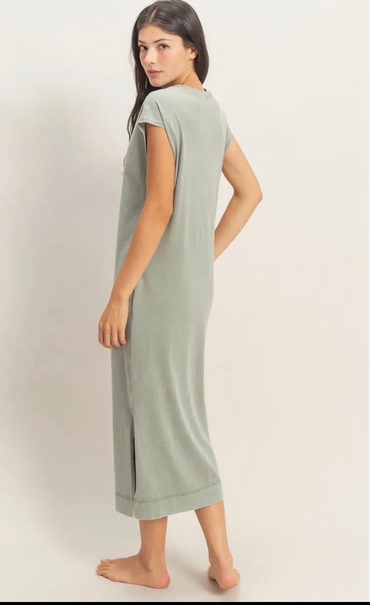 Sage Mini Dress