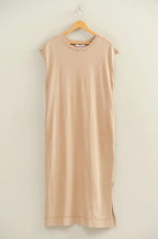 Taupe Midi Dress