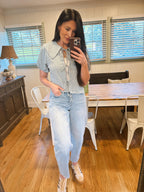 Gingham Pattern Top