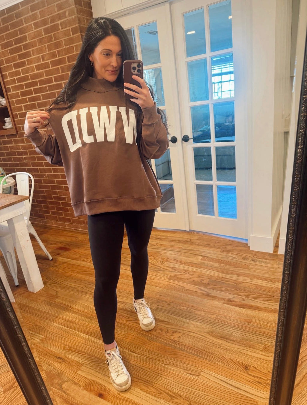 WWJD mockneck