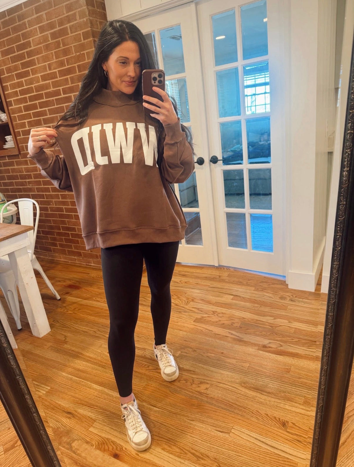 WWJD mockneck