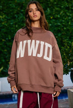 WWJD mockneck